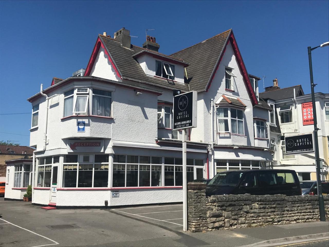 Hotel Capital Bournemouth Bagian luar foto